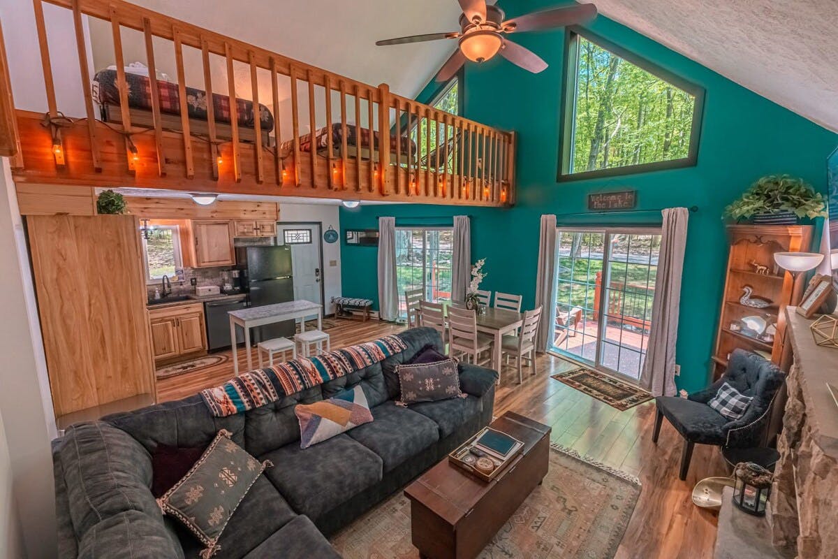 The Eagle's Nest | Pocono Vacation Rental | MAKE YOURSELF AT HOME}